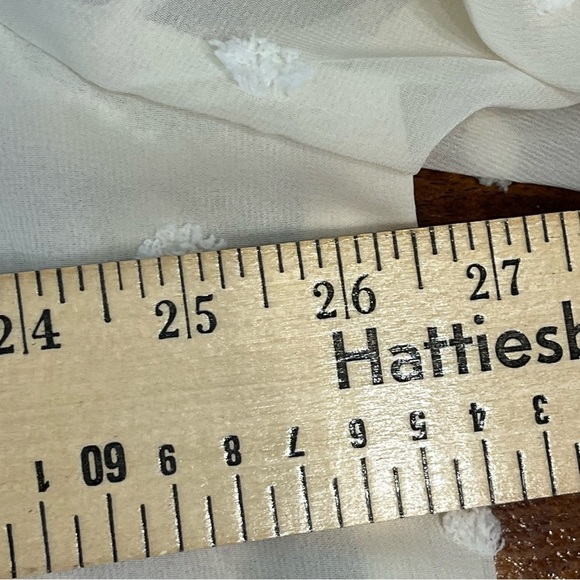 Oddi cream ivory sheer back blouse size 3X - Picture 5 of 8